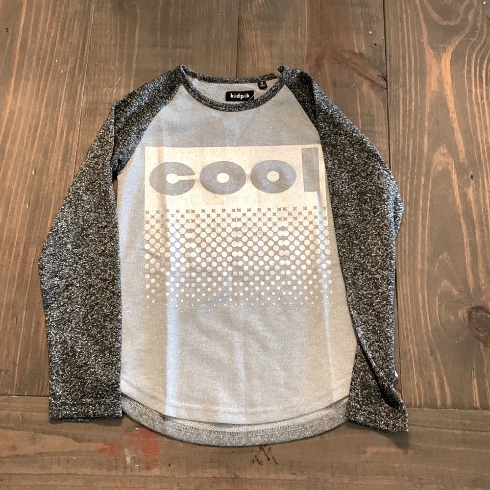 Black and Grey, “COOL” Tee